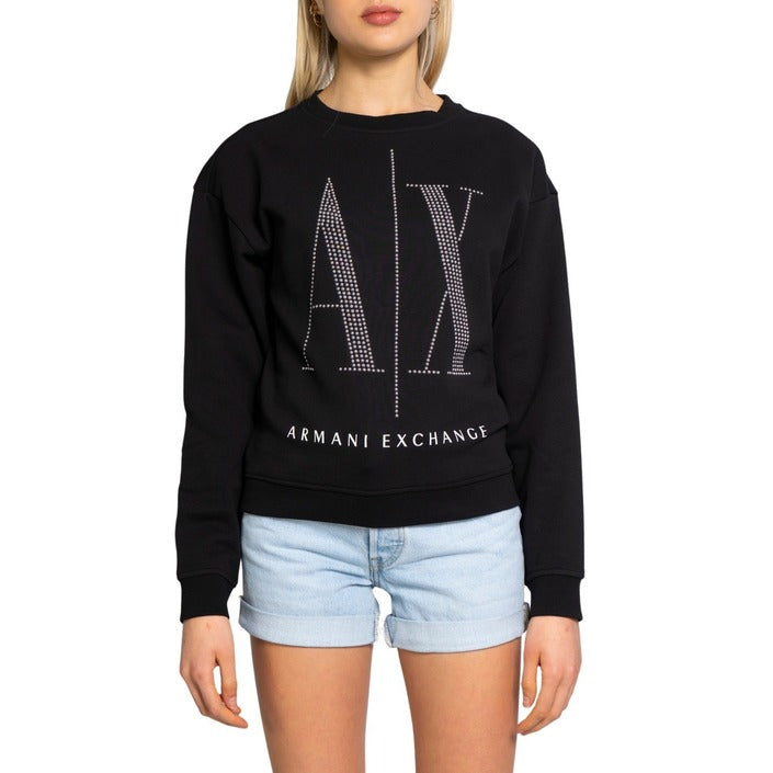 Armani exchange women's outlet sweatshirt